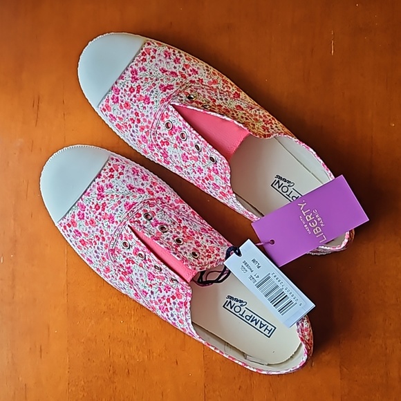 Liberty Floral Hampton Canvas Shoes - Picture 1 of 4